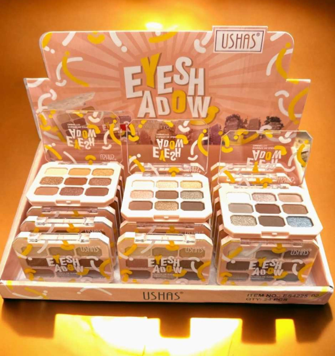 Fard de ochi engross 9 culori USHAS