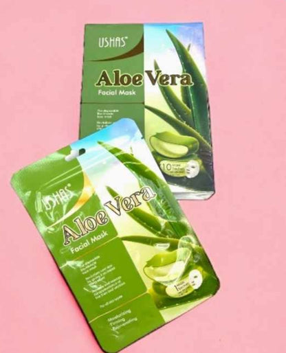 Masca faciala Ushas cu Aloe Vera