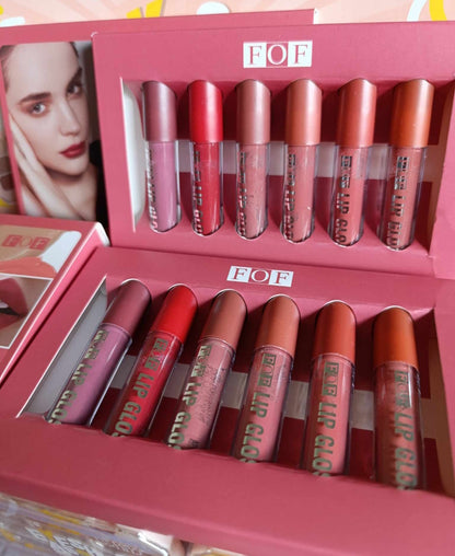 Ruj lichid engros pentru buze 6/set