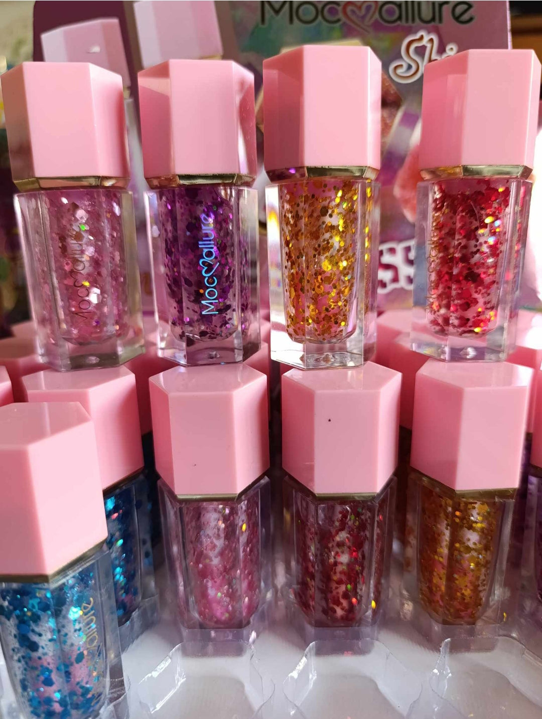 Ulei de buze, lip oil, luciu glitter
