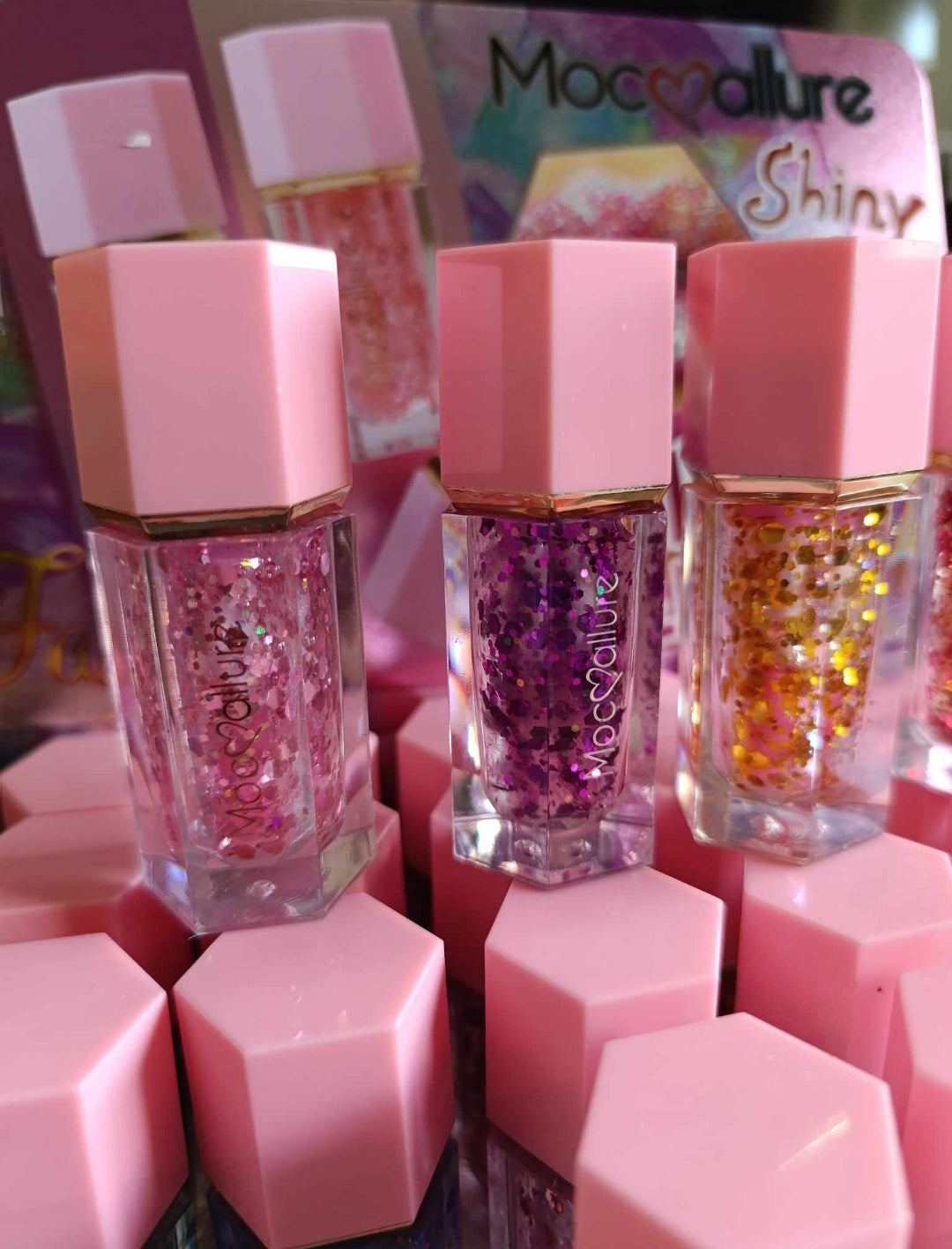 Ulei de buze, lip oil, luciu glitter