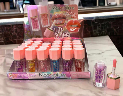 Ulei de buze, lip oil, luciu glitter
